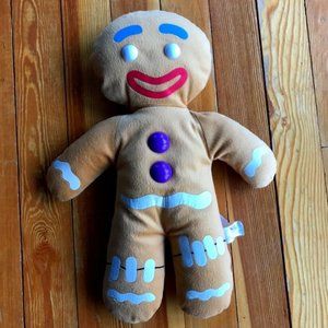 2006 Shrek The Third Plush Gingerbread man